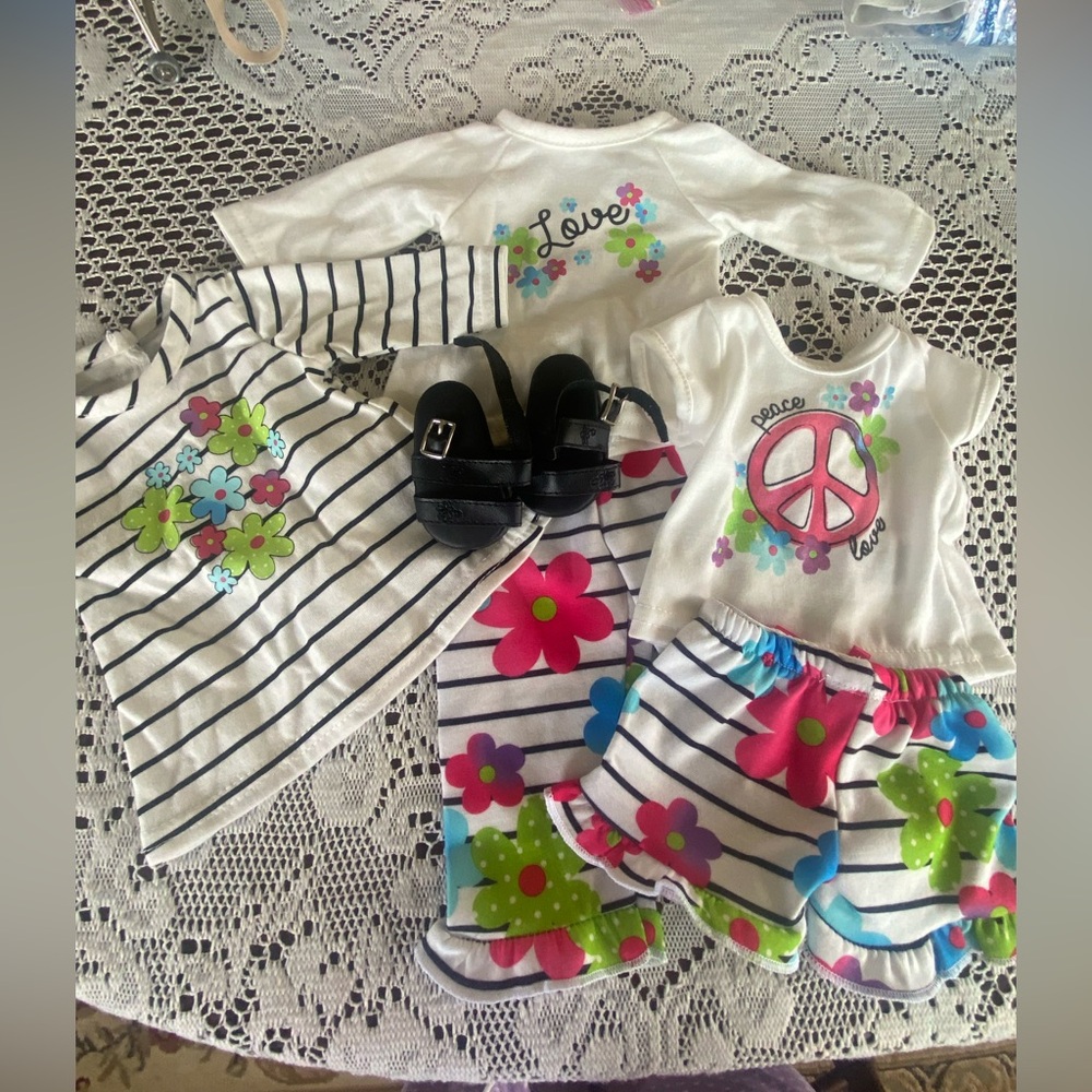 Dollie & Me Five-Piece Set with Sandals